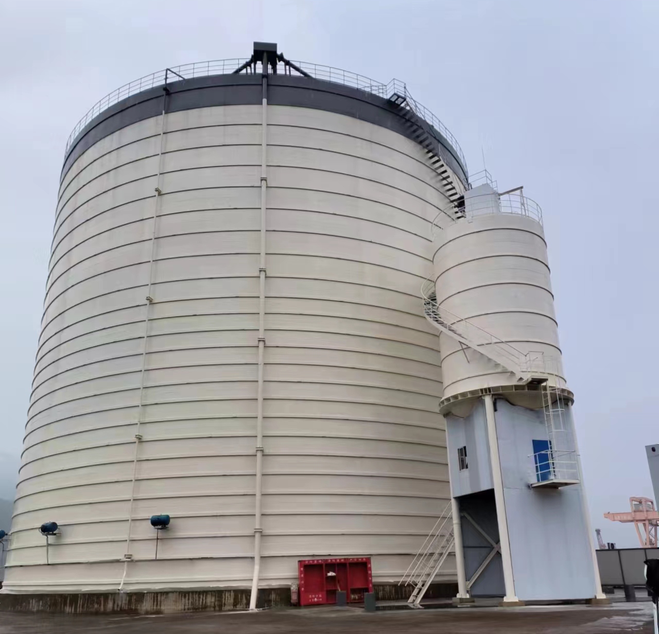 广水10万吨水泥钢板库